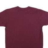 AL STYLE Mens Maroon Las Vegas Original Graphic T-Shirt L Short Sleeve Crew Neck