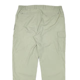 SALEWA Mens Cotton Blend Beige Relaxed Straight Trousers W36 L30 Outdoor Cargo