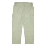 SALEWA Mens Cotton Blend Beige Relaxed Straight Trousers W36 L30 Outdoor Cargo