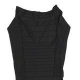 FRENCH CONNECTION Womens Black Bodycon Polyester Knit Midi Dress UK 10 Elegant