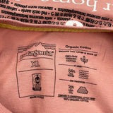 Save Our Home Planet Patagonia T-Shirt - XL Pink Cotton