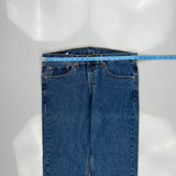 505 Levis Jeans - 37W 30L Blue Cotton