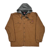 Wrangler Workwear Jacket - XL Brown Cotton