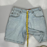 Brown Tab Signature By Levis Denim Shorts - 33W 9L Light Wash Denim