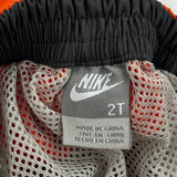 Age 2 Nike Cargo Shorts - X-Smallw 4L Orange Polyester