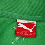 Puma Polo Shirt - Large Green Cotton