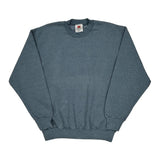 Blank Member'S Mark Sweatshirt - Large Blue Cotton Blend