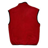 The North Face Fleece Gilet - Small Red Polyester