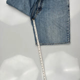 Levis Denim Shorts - 36W 9L Blue Cotton