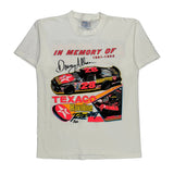 Single Stitch Texaco Havoline Racing Premier Sportswear Nascar T-Shirt - Medium White Cotton
