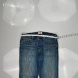 Levis 501 Jeans - 34W 30L Blue Cotton