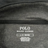 Polo By Ralph Lauren 1/4 Zip - Large Black Cotton
