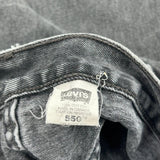 Levis Jeans - 35W 30L Gray Cotton