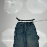 Unbranded Carpenter Pants - 24W 27L Blue Denim