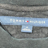 Tommy Hilfiger Spellout Sweatshirt - Medium Black Cotton