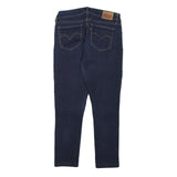 LEVI'S Womens Jeans Blue Slim Skinny Denim Medium W26 L24 Zip Casual