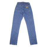 WRANGLER Womens Blue Slim Slim Straight Denim Medium W28 L33 Slim Fit Jeans
