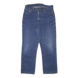 LEVI'S Mens Blue Regular Straight Denim Jeans W28 L24 Classic Zip Closure