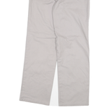DICKIES Womens Regular Fit Beige Cotton Blend Trousers W26 L27 Workwear Casual