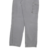 CARHARTT Mens Relaxed Fit Grey Denim Jeans W32 L31 Workwear Durable Casual