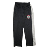FUBU Mens Joggers Black & Grey Slim Tapered L W32 L32 1995 Crest