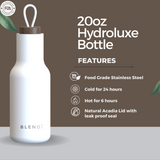 Hydroluxe Tumbler Water Bottle 20oz