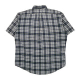 Blaire Ralph Lauren Checked Short Sleeve Shirt - Large Blue Cotton