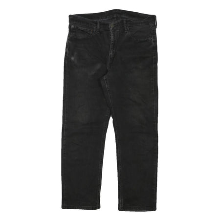 LEVI'S 541 Mens Regular Fit Black Denim W34 L29 Zip Jeans Classic Style