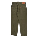 550 Levis Jeans - 34W 30L Green Cotton