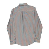 Tommy Hilfiger Striped Shirt - Small Blue Cotton