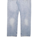 LEVI'S 501 Mens Jeans Blue Regular Straight Denim Light W38 L32 Classic Button