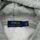 Polo Bear Polo By Ralph Lauren Graphic Hoodie - Medium Gray Cotton