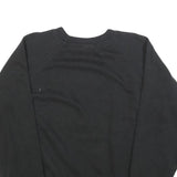 HANES Womens Black Texas Sweatshirt Crew Neck L Cotton Blend Pullover Casual