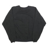 HANES Womens Black Texas Sweatshirt Crew Neck L Cotton Blend Pullover Casual