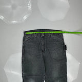 Dickies Carpenter Trousers - 36W 31L Grey Cotton