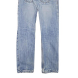 DIESEL Mens Jeans Blue Slim Straight Denim Light W28 L28 Stylish Cotton Blend
