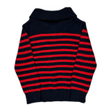 Age 5 Oshkosh Striped Sweater - XS Navy Cotton