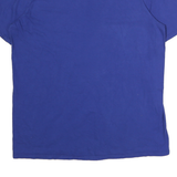 NIKE Mens Blue L T-Shirt Short Sleeve Crew Neck Cotton Sport Casual