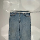 550 Levis Jeans - 34W 34L Light Wash Cotton