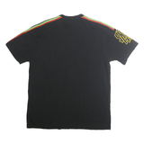 DIESEL Mens Black Graphic T-Shirt M Short Sleeve Crew Neck Casual Streetwear