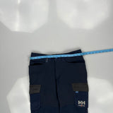Helly Hansen Cargo Trousers - 32W 30L Grey Cotton Blend