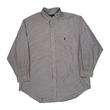 Ralph Lauren Checked Shirt - XL Purple Cotton