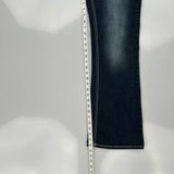 Wallflower Boot Cut Jeans - 32W UK 10 Dark Wash Cotton Blend