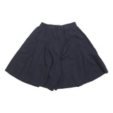 Womens Navy Blue Casual Shorts XXS W22 Cotton Blend Relaxed Fit