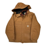 Carhartt Jacket - 2XL Brown Cotton