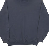 CARHARTT Mens Navy Blue Hoodie M Cotton Blend Pullover Logo Print