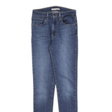 LEVI'S 721 Womens Jeans Blue Slim Skinny Denim Medium W27 L32 Stylish Fit