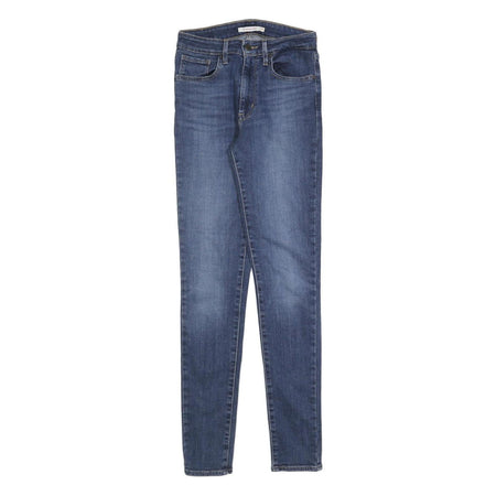 LEVI'S 721 Womens Jeans Blue Slim Skinny Denim Medium W27 L32 Stylish Fit
