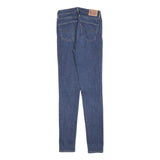 LEVI'S 721 Womens Jeans Blue Slim Skinny Denim Medium W27 L32 Stylish Fit