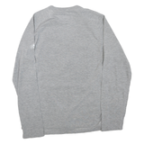 ADIDAS Mens Grey Miller Men Graphic Long Sleeve Crew Neck T-Shirt M